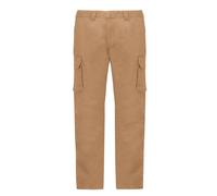 Kariban Men's Multi-Pocket Cargo Trousers in Camel | Size: 32R Kariban Camel 32R