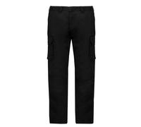 Kariban Men's Multi-Pocket Cargo Trousers in Dark Navy | Size: 30R Kariban Dark Navy 30R