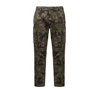 Kariban Men's Multi-Pocket Cargo Trousers in Green | Size: 30R Kariban Green 30R