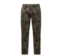 Kariban Men's Multi-Pocket Cargo Trousers in Green | Size: 32R Kariban Green 32R