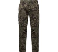 Kariban Men's multipocket trousers K744 - Twill fabric, Soft peached finish