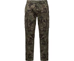 Kariban Men's multipocket trousers K744 - Twill fabric, Soft peached finish