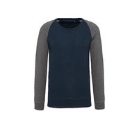 Kariban Mens Organic Two-Tone Sweatshirt / N/A N/A RW7463