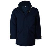 Kariban Mens Parka Jacket High Collar Showerproof Full Length Zip Outdoor Jacket