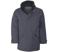 Kariban Mens Parka Performance Jacket Concealed Hood 9 Colou RW731