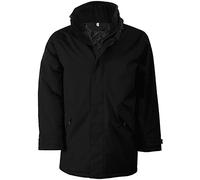 Kariban Mens Parka Performance Jacket Concealed Hood 9 Colours XS-4XL RW731