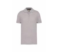 Kariban Men's Pique Anti-Bacterial Polo Shirt in Grey | Size: XL Kariban Grey XL