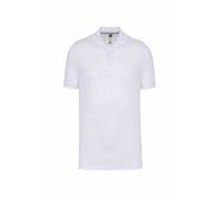 Pique Anti-Bacterial Polo Shirt Kariban White M