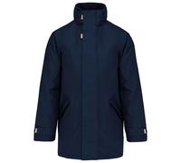 Kariban Men's Plain Black Parka in Navy | Size: 3XL Kariban Navy 3XL