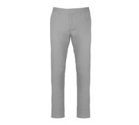 Kariban Men's Plain Modern Chinos in Grey | Size: 46R Kariban Grey 46R