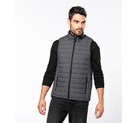 Kariban Men's Quilted Lightweight Down Bodywarmer in Grey | Size: 2XL Kariban Grey 2XL