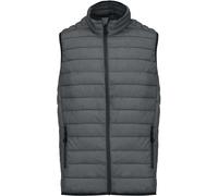 Kariban Men's Quilted Lightweight Down Bodywarmer in Grey | Size: XL Kariban Grey XL