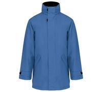 Kariban Men's Quilted Parka in Mid Blue | Size: 3XL Kariban Mid Blue 3XL