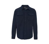 Kariban Men's Sherpa Lined Fleece Overshirt in Mid Navy | Size: 2XL Kariban Mid Navy 2XL