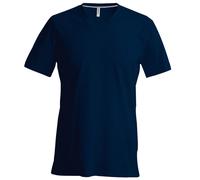 Kariban Mens Short Sleeve Sports Casual V Neck Slim Fit T-Sh RW707