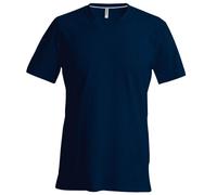 Kariban Mens Short Sleeve Sports Casual V Neck Slim Fit T-Shirt S-4XL RW707