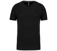 Kariban Men's short-sleeved V-neck T-shirt K357 - Mens, 100% Cotton, Oeko-Tex
