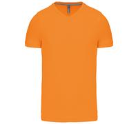 Kariban Men's short-sleeved V-neck T-shirt K357 - Mens, 100% Cotton, Oeko-Tex