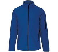 Kariban Men's Soft Shell Jacket in Blue | Size: 2XL Kariban Blue 2XL