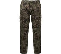 Twill Camo Cargo Trousers Kariban Green 40R