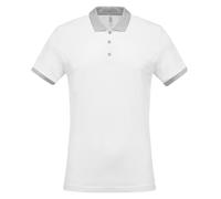 Kariban Mens Two-Tone Pique Polo Shirt RW7107