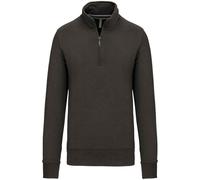 Kariban Mens Zip Neck Sweatshirt PC6320