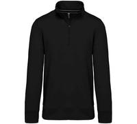 Zip Neck Sweatshirt Kariban Black M