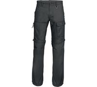 Kariban Men's Zip-off Multi-Pocket Work Trousers Pack of 2 in Black | Size: Large Kariban Black L