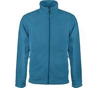 Kariban Micro Fleece Men's Sweat Jacket Full Zip - Blue - Large