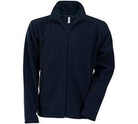 Kariban Micro Fleece Men's Sweat Jacket Full Zip - Blue - XX-Large
