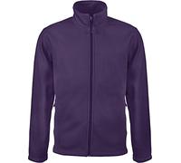 Kariban Micro Fleece Men's Sweat Jacket Full Zip - Purple - Medium
