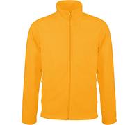 Kariban Micro Fleece Men's Sweat Jacket Full Zip - Yellow - XX-Large