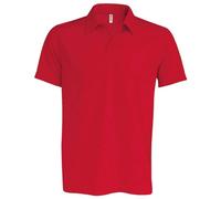 Kariban Proact Men's Short Sleeve Polo Shirt Breathable Quick Dry Polyester