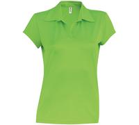 Short Sleeve Performance Polo Shirt Kariban Lime L