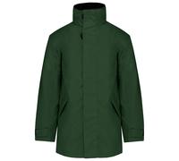 Kariban Quilted parka K677 - Full-zip with studded storm flap