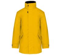 Kariban Quilted parka K677 - Unisex Jacket, Full-zip with studded storm flap