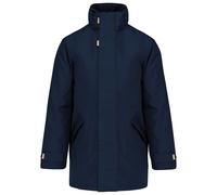 Kariban Quilted parka K677 - Unisex Jacket, Full-zip with studded storm flap