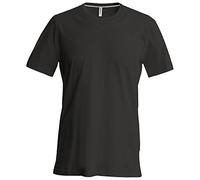 Kariban Short sleeve crew neck t-shirt Black M