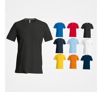 Kariban Short-sleeved crew neck T-shirt K356 - Mens, 100% Cotton, Oeko-Tex