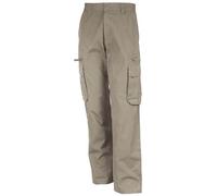 Kariban Spaso Heavy Canvas Workwear Trouser/Pants (M) (Beige)