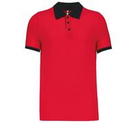 Kariban Two-tone piqué polo shirt K258 - Two-tone