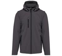 Kariban Unisex Adult 3 Layer Hooded Soft Shell Jacket PC8100