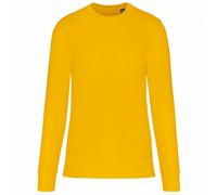 Kariban Men's Friendly Crew Neck Sweatshirt in Yellow | Size: Large Kariban Yellow L