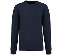 Kariban Men's Friendly Crew Neck Sweatshirt in Mid Navy | Size: Small Kariban Mid Navy S