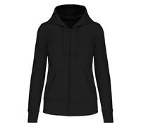 Kariban Women's Friendly Full Zip Hoodie in Black | Size: Medium Kariban Black M