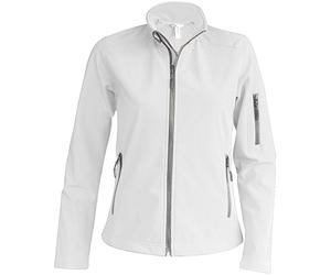 Kariban Womens/Ladies Contemporary Softshell 3 Layer Performance Jacket (M) (White)