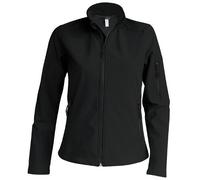 Kariban Womens/Ladies Contemporary Softshell 3 Layer Performance Jacket (S) (Black)