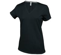 Kariban Womens/Ladies Feminine Fit Short Sleeve V Neck T-Shi RW711