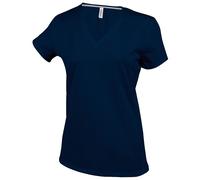 Kariban Womens/Ladies Feminine Fit Short Sleeve V Neck T-Shi RW711