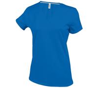 Kariban Womens/Ladies Feminine Fit Short Sleeve V Neck T-Shi RW711